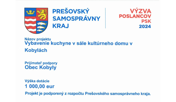 Výzva poslancov PSK 2024